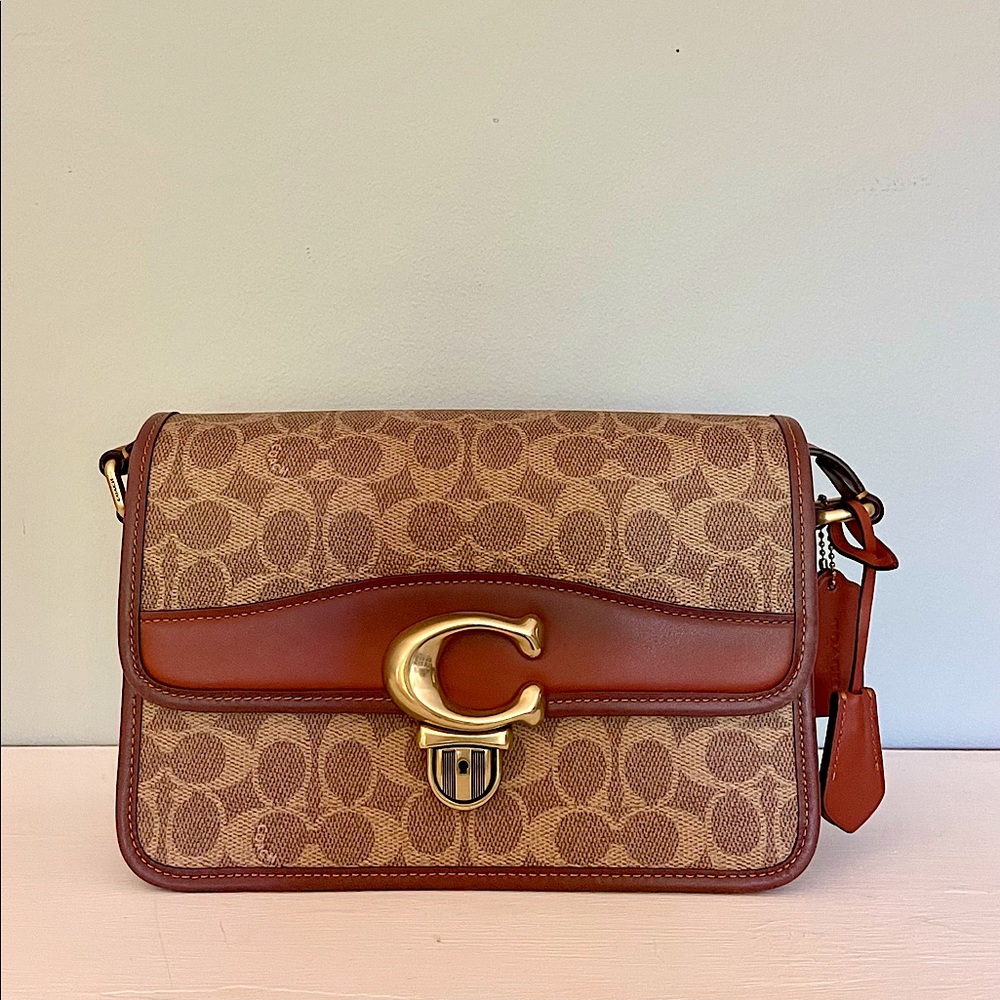 Coach Studio Shoulder Bag In Signature Canvas